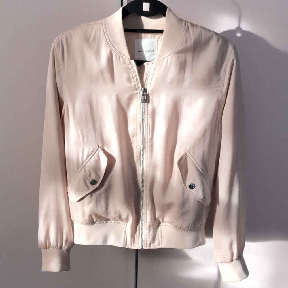 New Avec Les Filles blush pink jacket - Picture 5 of 6
